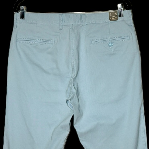 NWT J. Crew: 770™ Straight-fit Stretch Chino Pant in Blue, W31 X L30 & W34 X L34 - Picture 5 of 13